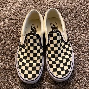 Classic Checkered Slip-on Vans